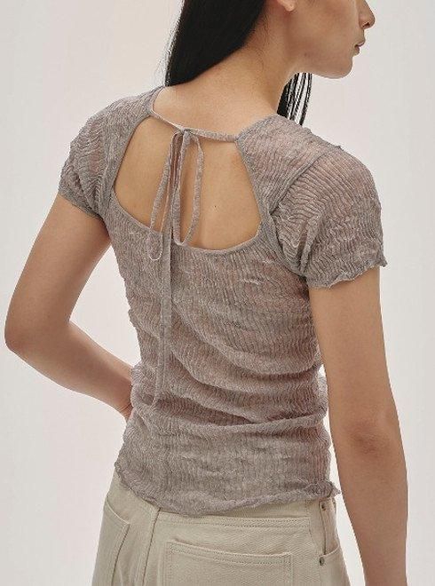 TODAYFUL (トゥデイフル）2way Sheer Knittops☆ 25秋冬予約