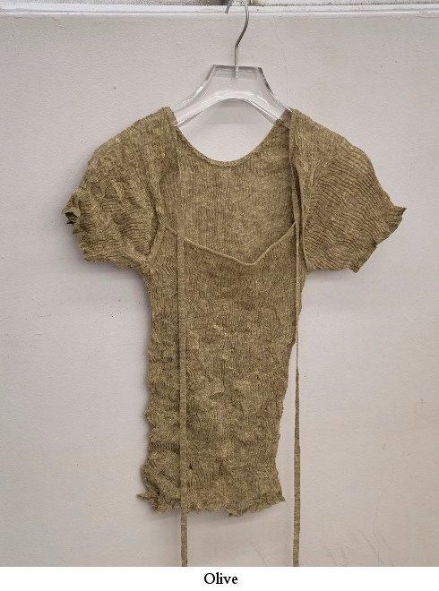 TODAYFUL (トゥデイフル）2way Sheer Knittops☆ 25秋冬予約