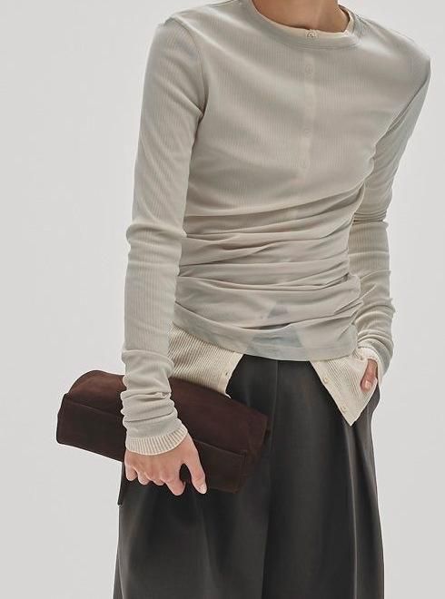 TODAYFUL (トゥデイフル）Round Leather Bag☆ 25秋冬【12521015