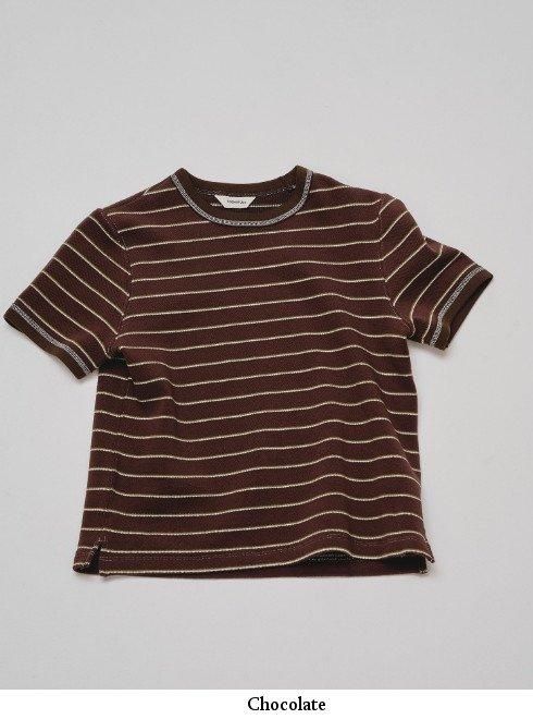 【最終値下げ】todayful Border Ringer Tee チョコ 最終値下げ】todayful Border Ringer Tee チョコ カットソー 半袖