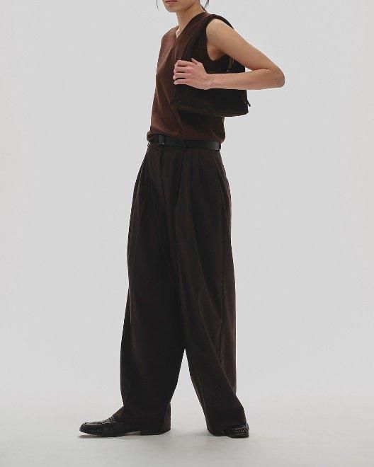 TODAYFUL トゥディフル Twill Wraparound Pants TODAYFUL