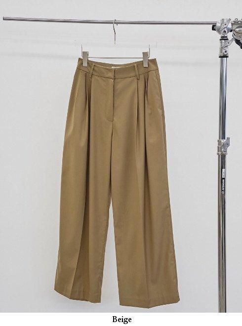 TODAYFUL (トゥデイフル）Lightweight Tuck Trousers☆ 25秋冬