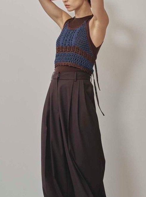 TODAYFUL (トゥデイフル）Crochet Knit Bustier☆ 25秋冬予約