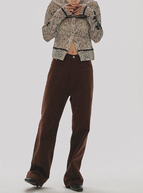 todayfulトゥデイフル Cary's Denim ブラウン パンツ26 TODAYFUL (トゥデイフル）Cary's Denim 即日発送 : RAPTURE - 通販