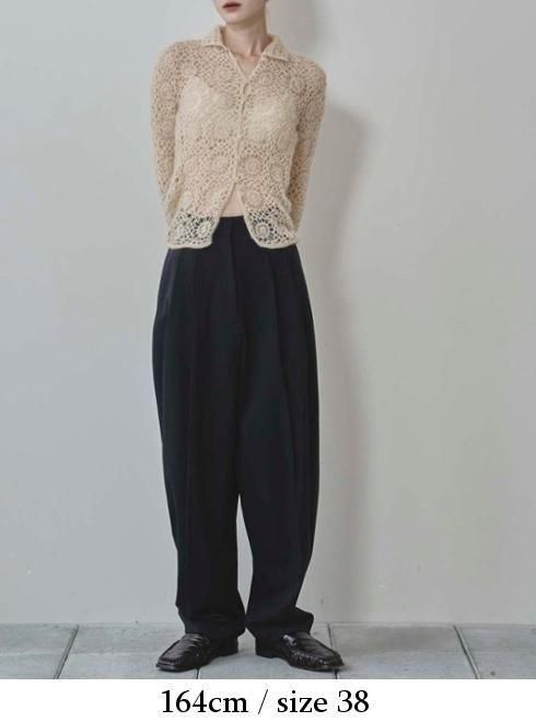 TODAYFUL (トゥデイフル）'Tapered Tuck Trousers''☆ 25秋冬
