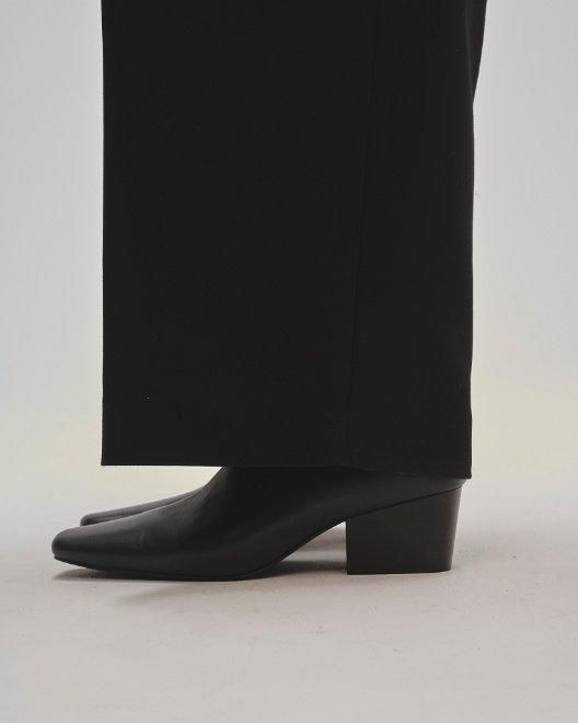 TODAYFUL (トゥデイフル）Squaretoe Leather Sabot☆ 25秋冬予約