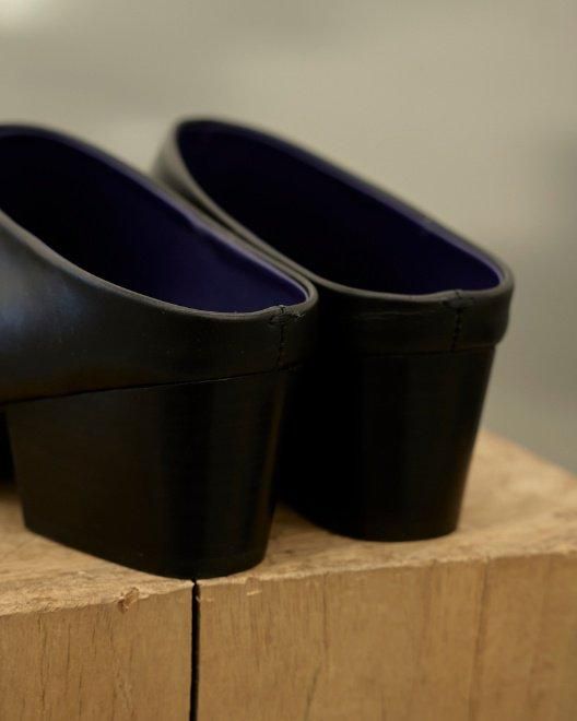 靴 Squaretoe Leather Sabot todayful TODAYFUL(トゥデイフル) / Life's online store（ライフズ