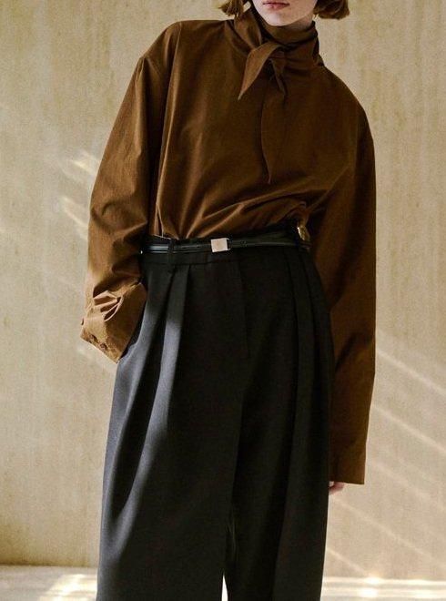 Roundhem Tie Blouse エクリュ F todayful TODAYFUL(トゥデイフル) / Life's online store（ライフズ
