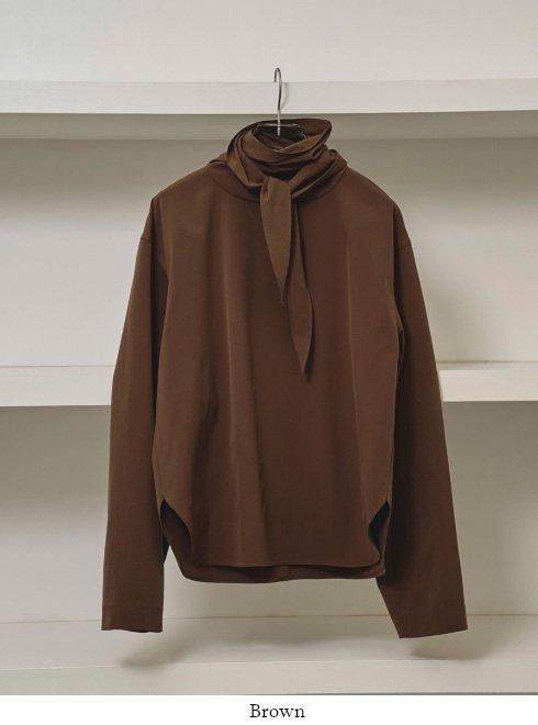 トップス Todayful Roundhem Velour Shirts TODAYFUL (トゥデイフル）Roundhem Tie Blouse☆ 25秋冬予約【12520408