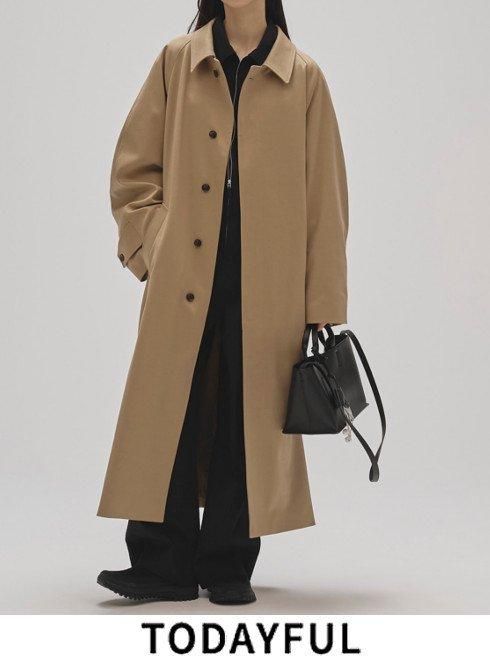 TODAYFUL (トゥデイフル）Raglan Twill Coat☆ 25秋冬【12520001