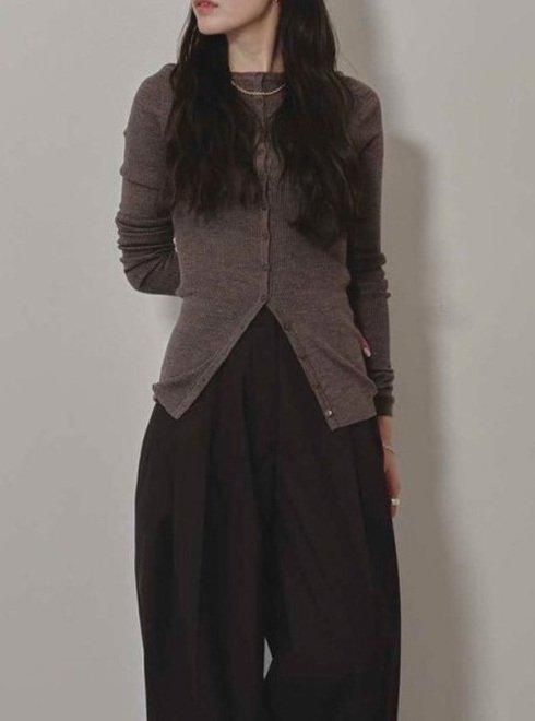 TODAYFUL (トゥデイフル）Silkwool Knit Cardigan☆ 25秋冬予約