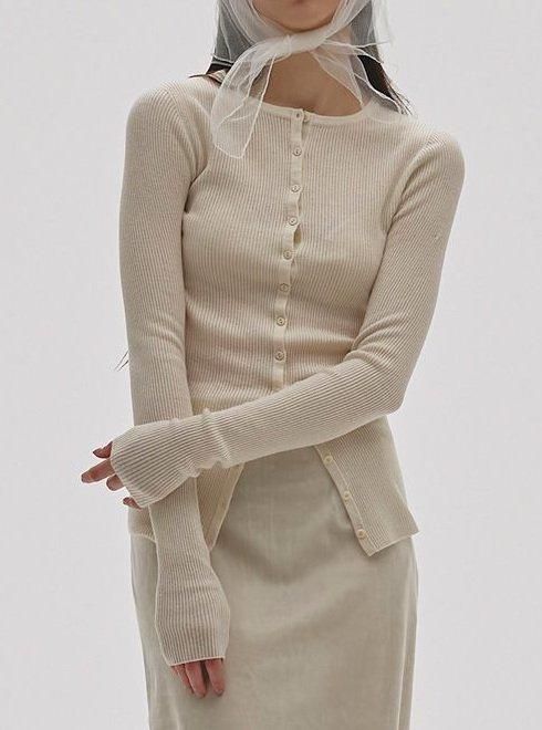 TODAYFUL (トゥデイフル）Silkwool Knit Cardigan☆ 25秋冬予約