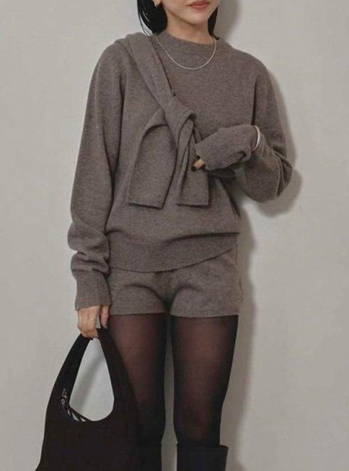 TODAYFUL (トゥデイフル）Cashmere Knit Bloomer☆ 25秋冬予約