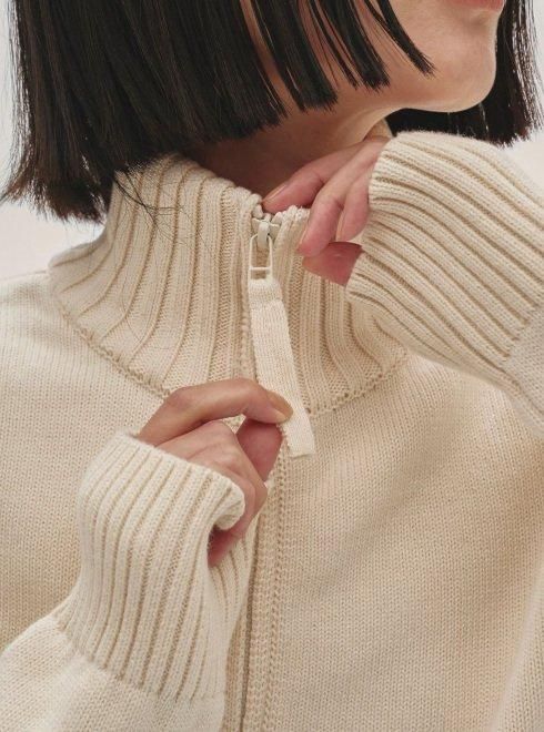 TODAYFUL (トゥデイフル）Compact Zip Knit☆ 25秋冬予約【12520508