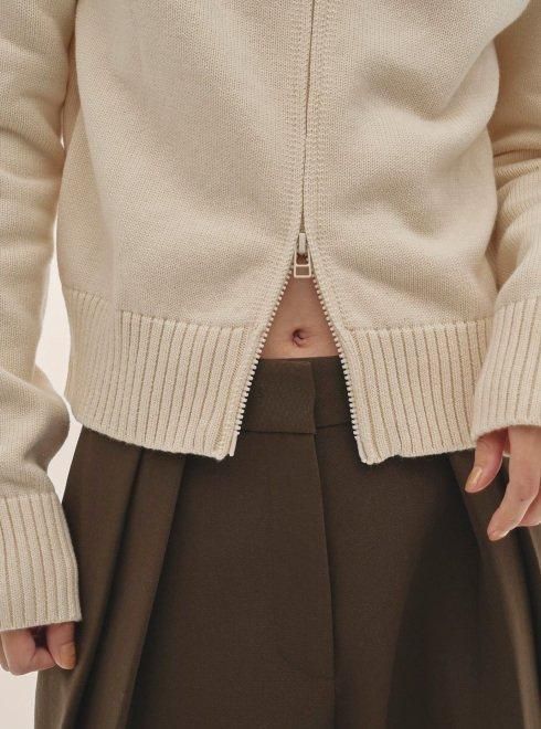 トップス TODAYFUL 25AW Compact Zip Knit TODAYFUL (トゥデイフル）Compact Zip Knit☆ 25秋冬予約