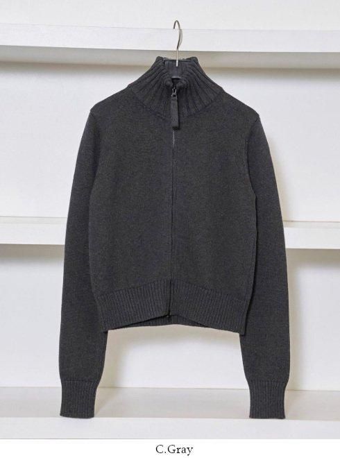 TODAYFUL (トゥデイフル）Compact Zip Knit☆ 25秋冬予約【12520508