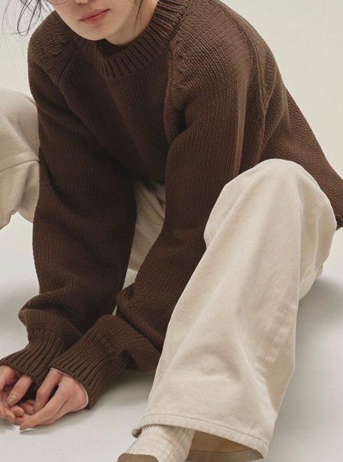 TODAYFUL (トゥデイフル）Raglan Knit Pullover☆ 25秋冬予約