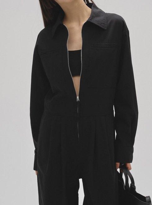 todayfulコンビネゾン TODAYFUL (トゥデイフル）Twill Zip Combinaison☆ 25秋冬予約