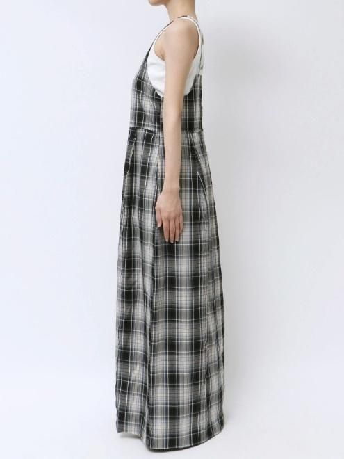 Ungrid (アングリッド)コクーンチェックキャミワンピース 25春夏