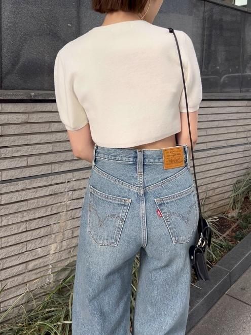 snidel （スナイデル）クロップドハーフスリーブカーディガン 25