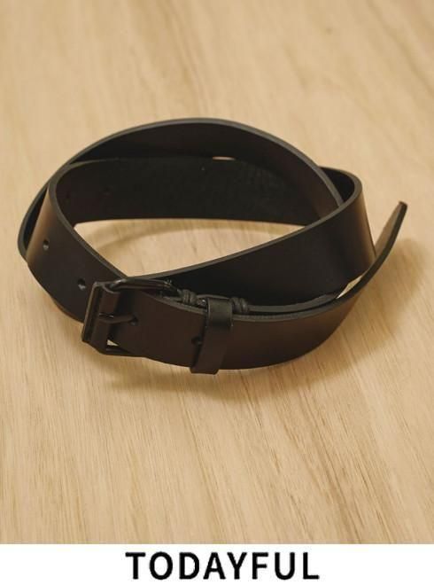 TODAYFUL (ȥǥե<br>Cow Leather Belt  25ղơ12511020 ٥