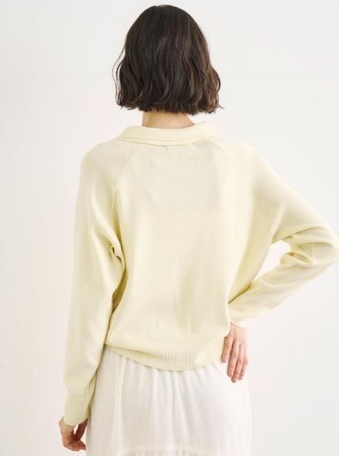 COCODEAL (ココディール）Wカラースキッパーニットプルオーバー