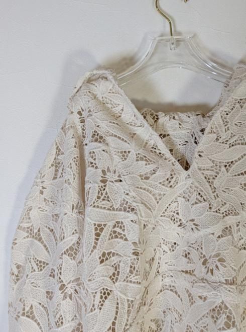 hella (ヘラ)flower lace hoodie 25秋冬【h253-13】スウェット