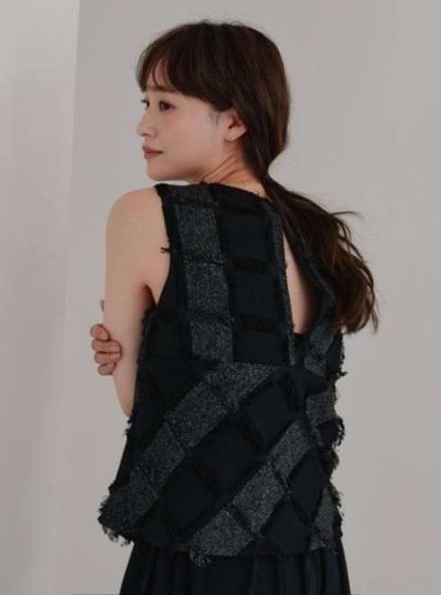 KOJI☆Loveちゃんhella sheer check blouse KOJI☆Loveちゃん様専用