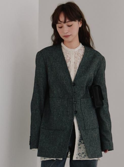 再再お値下げ【Hella/ヘラ】frill collar all in one RUFFLE COLLAR DRESS - Hella (ヘラ）公式通販サイト