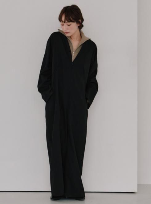 新品タグ付き　hyeon へヨンオールインワン hella (ヘラ)sailor collar combinaison 25秋冬予約【h253-43