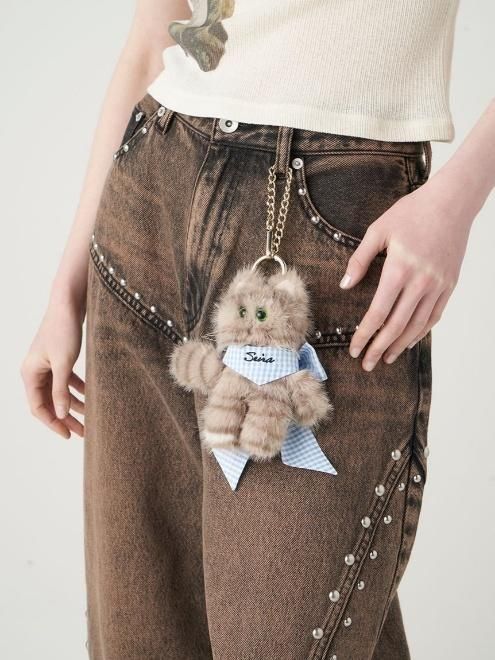 FURFUR （ファーファー)上國料萌衣コラボキャットチャーム 25春