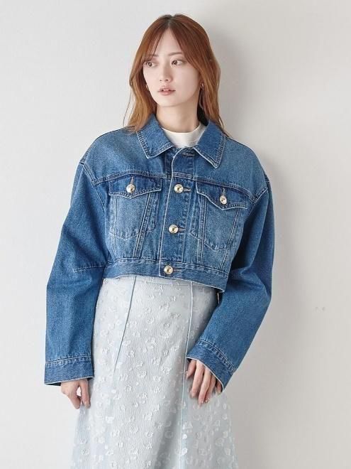 SNIDEL (スナイデル) クロップドGジャン SNIDEL]クロップドGジャン/BLUE(SWFJ252026) – R&Co.