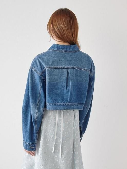 snidel （スナイデル）SustainaクロップドGジャン 25春夏