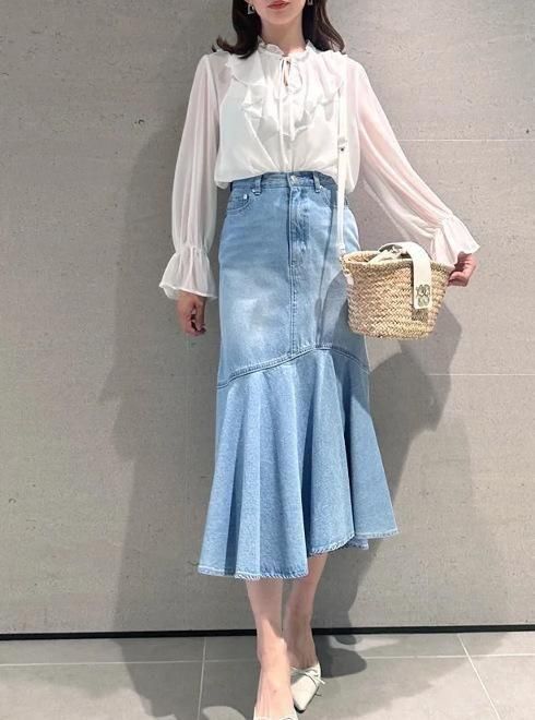 セール】【SNIDEL/Levi's】デニムミニスカート（スカート