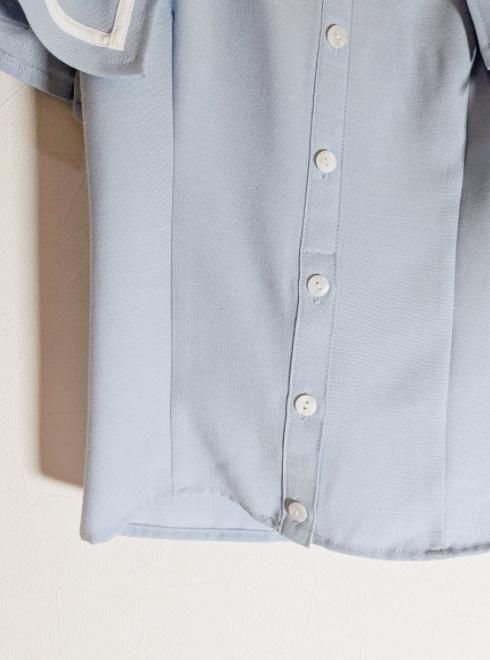 SNIDEL - snidel スナ スクエアスリーブブラウス 25ss snidel （スナイデル）スクエアスリーブブラウス 25春夏