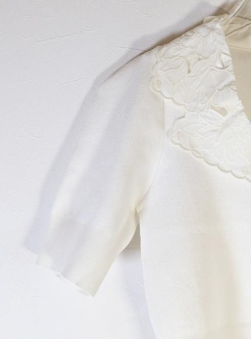 スナイデル Sustainaエンブロイダリープルオーバー 25春夏. snidel （スナイデル）Sustainaエンブロイダリープルオーバー 25