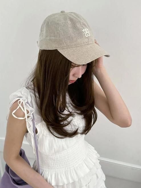 snidel （スナイデル）NEWERAコラボエンブレムキャップ 25春夏