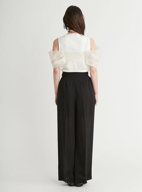 CELFORD (セルフォード)リボンモチーフキャミセットニットプル