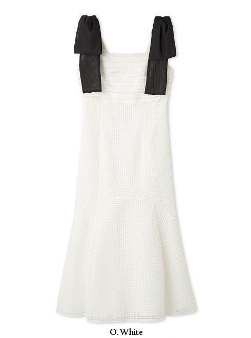 セルフォード　ショルダーリボンワンピース ショルダーリボンワンピース(デイリーワンピース)｜DRESS