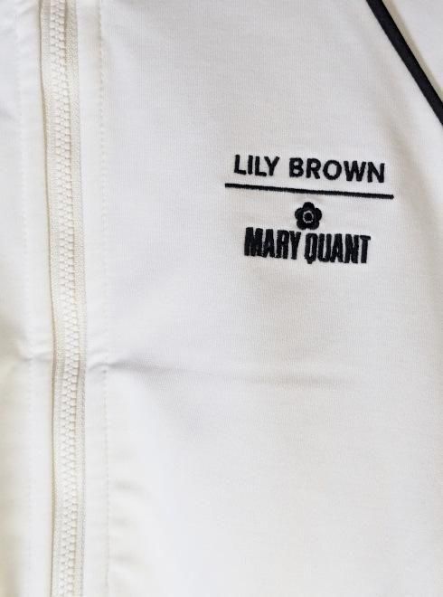 LILY BROWN×MARY QUANT】ハーフスリーブトラックジャケット