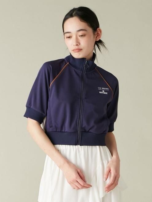 LILY BROWN×MARY QUANT】ハーフスリーブトラックジャケット