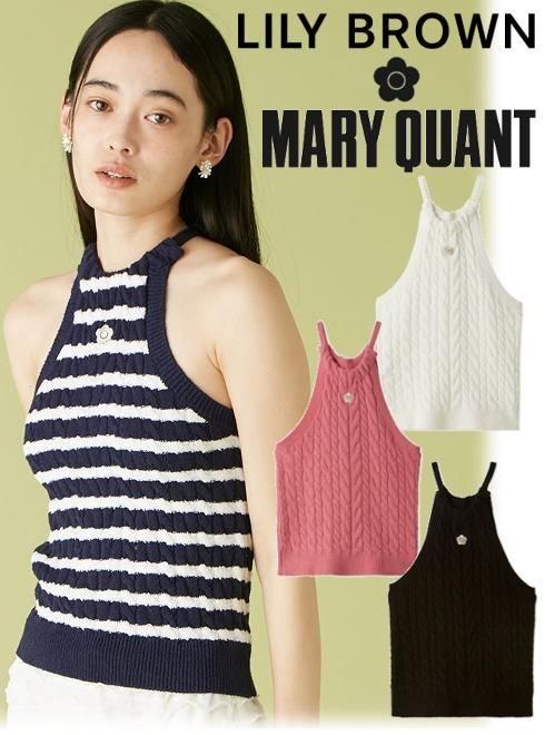 Lily Brown ʥ꡼֥饦)<br>MARY QUANTۥ᥹ꥱ֥˥å  25ղ.LWNT254007ۥ󥯥ȥåסΡ꡼֥ȥåץ 