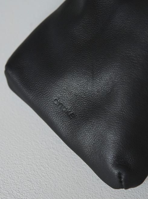 anuke (アンヌーク）Leather Mini Pochette☆ 25秋冬予約