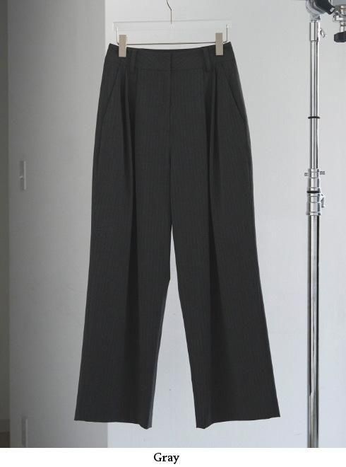 anuke (アンヌーク）Heather Stretch Pants☆ 25秋冬【62520706