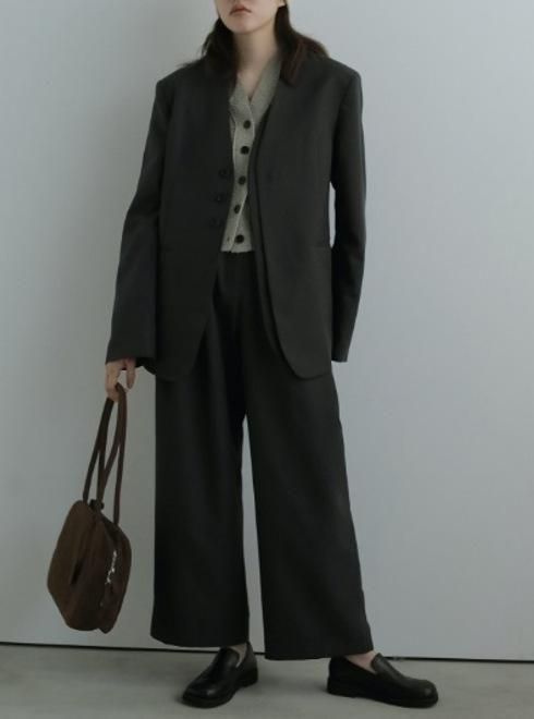 anuke (アンヌーク）Heather Stretch Pants☆ 25秋冬【62520706