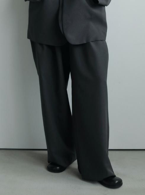 パンツ GADID ANONIEM HEATHER / BLACK anuke (アンヌーク）Heather Stretch Pants☆ 25秋冬【62520706