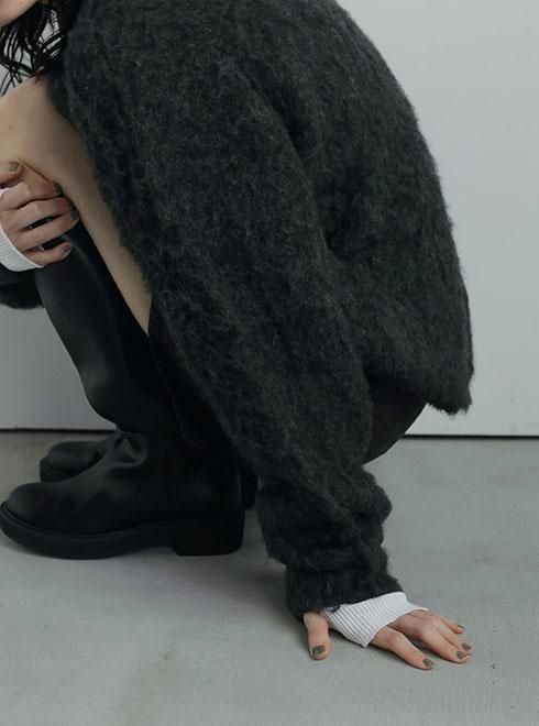 新品未使用　anuke アヌークEcoleather Long Boots 37 anuke (アンヌーク）Ecoleather Long Boots☆ 25秋冬【62521007