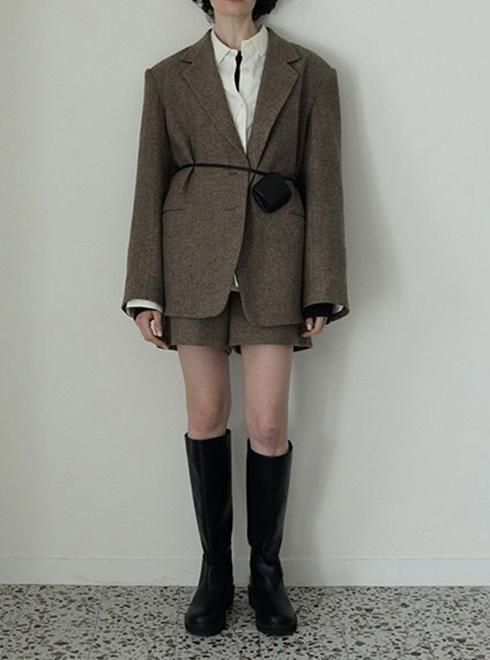 anuke Ecoleather Long Boots サイズ37 anuke アンヌーク Ecoleather Long Boots 62521007 /キャンセル