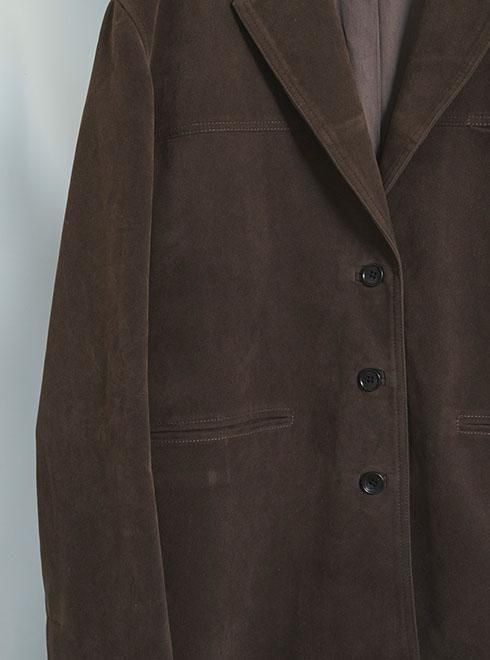 完売品！【新品未使用】aere アエレ　eco suede half coat A.PRESSE - アプレッセ22FW Motorcycle Half Coat(22AAP-01-01H
