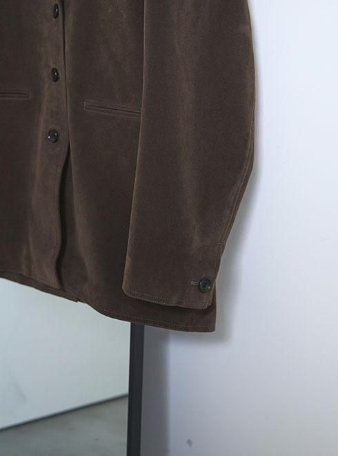anuke (アンヌーク）Eco Suede Jacket☆ 25秋冬予約【62520102